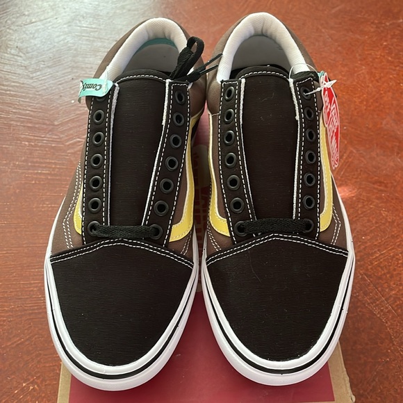 Vans Tri-Tone ComfyCush Old Skool 8.5 Black Rain Drum Shoes (VN-0A5DYC8U8) BNIB - Picture 4 of 7